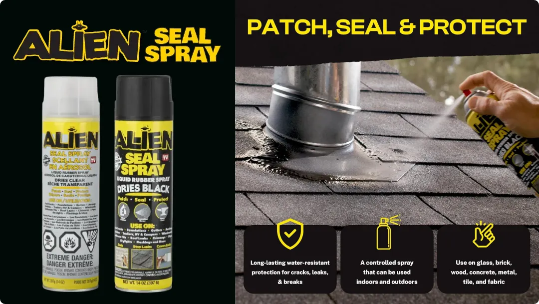 Alien seal spray benefits
